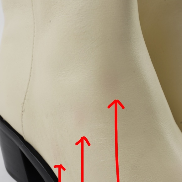 MADEWELL Size 6 The Darcy Ankle Boot in Pale Parchment - Picture 5 of 9